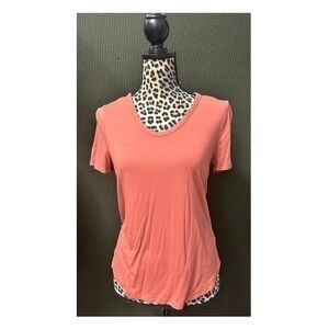 A New Day Peach Short Sleeved Tee